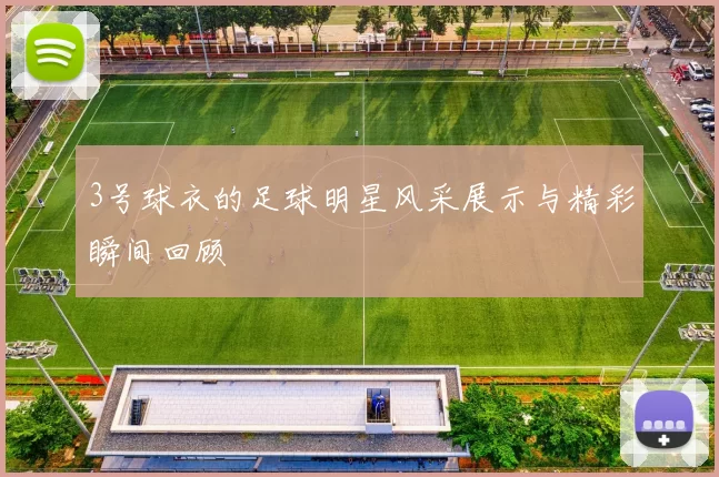 3号球衣的足球明星风采展示与精彩瞬间回顾